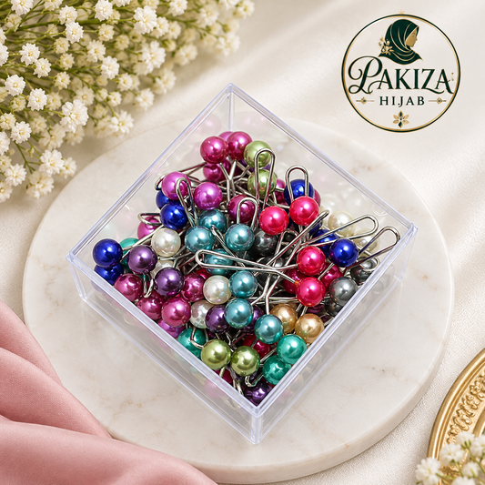 Pack of 20 Twin Style Pins For Scarfs